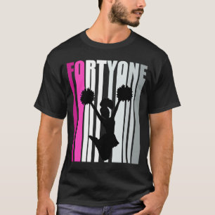 41. Cheerleader Birthday Cheerleader Quee T-Shirt