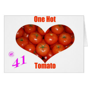 41 eine heiße Tomate