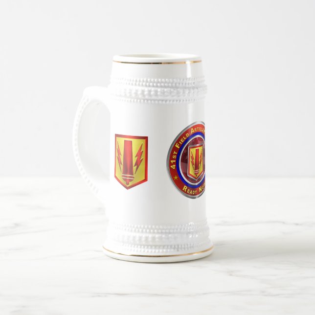 41. Feldartilleriebrigade Bierglas (Vorderseite Links)