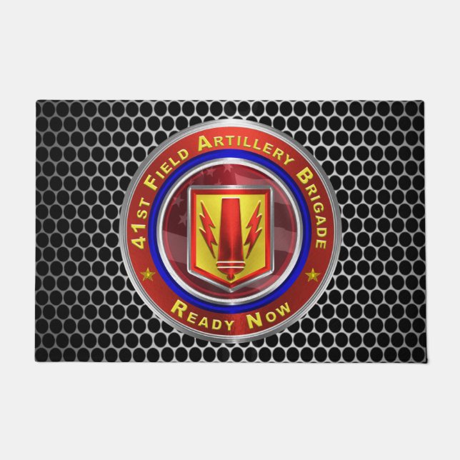 41. Feldartilleriebrigade Fußmatte (Vorderseite)