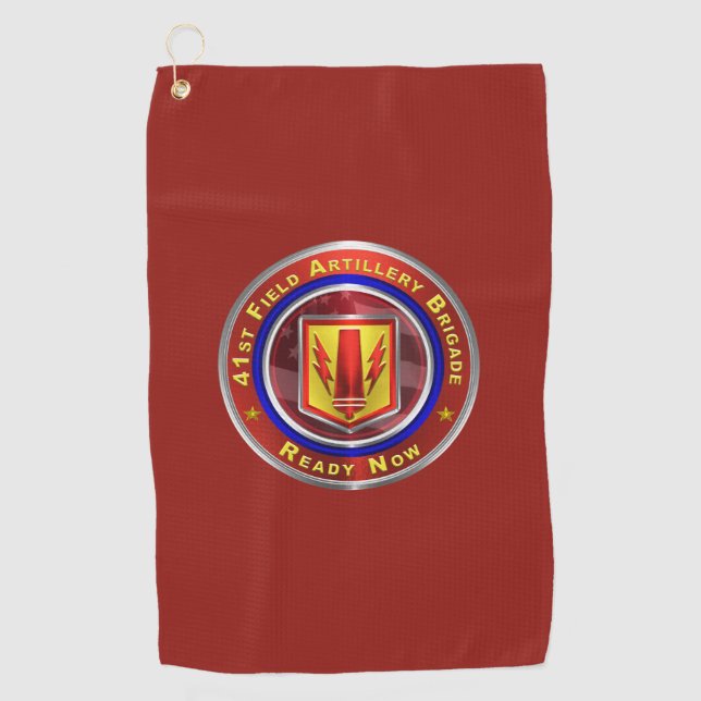 41. Feldartilleriebrigade Golfhandtuch (Vorderseite)