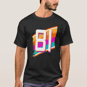 41. Geburtstag Vintager Pop Retro Vintag 1981 T-Shirt
