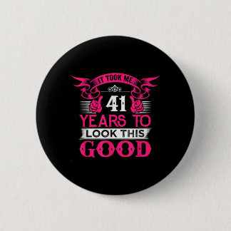 41 Jahre alte lustige Zitate Grafiken 41. Button