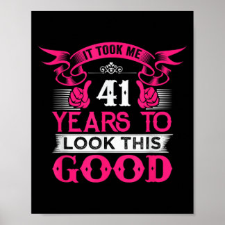 41 Jahre alte lustige Zitate Grafiken 41. Poster