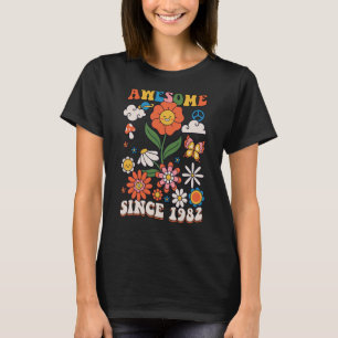 41 Jahre Phantastisch seit 1982 Groovy Retro 41th T-Shirt