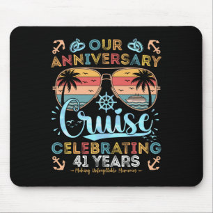 41. Jubiläumskreuzfahrt zur Feier von 41 Jahren Pa Mousepad