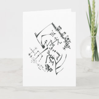 41 Schwarz-Weiß-Abstrakt-Tribal-Tattoo-Kunst Karte