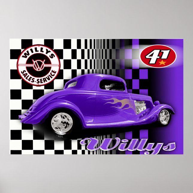 41 Willys Poster (Vorne)