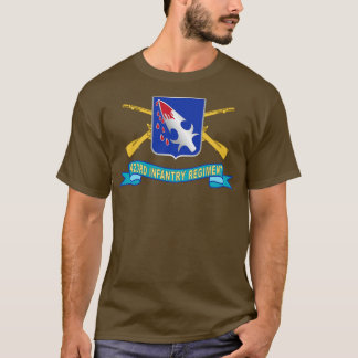 423. Infanterie-Regiment DUI w Br Ribbon X T-Shirt