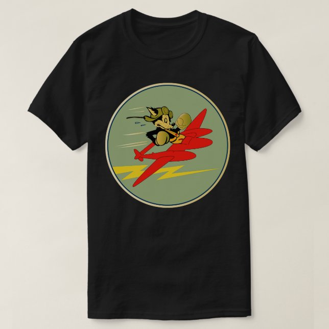 428. Kampf SQ 474. Kampfgruppe 9th AF mit zwei TXT T-Shirt (Design vorne)