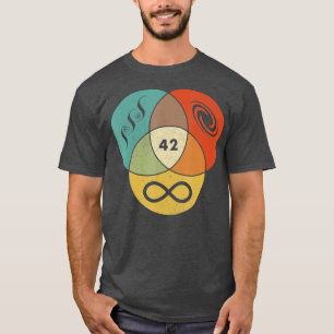 42 Antwort auf das Leben, das Universum und alles  T-Shirt