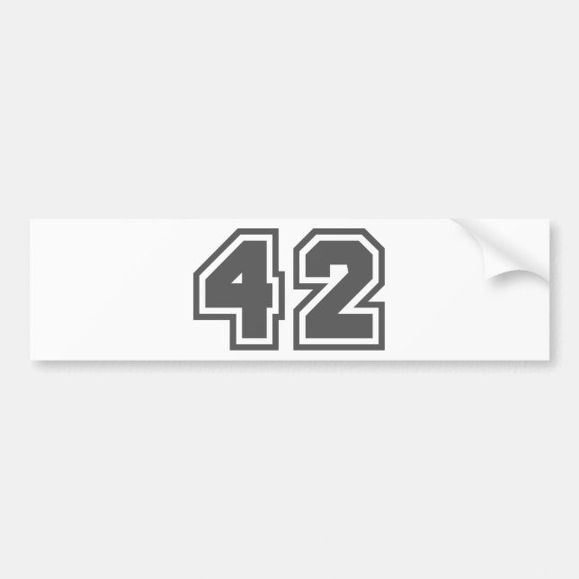 42 AUTOAUFKLEBER (Vorne)