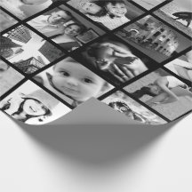 42-Foto Collage Geschenkwrap erstellen
