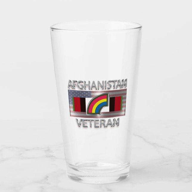 42. Infanterieabteilung Afghanistan Veteran Glas (Vorderseite)