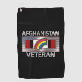 42. Infanterieabteilung Afghanistan Veteran Golfhandtuch