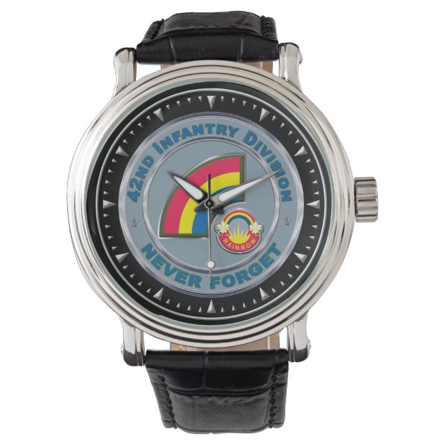 42. Infanterieabteilung Armbanduhr (Vorderseite)