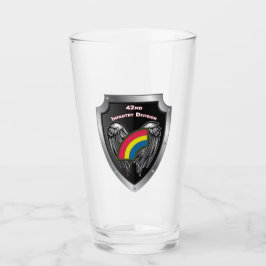 42. Infanterieabteilung "Niemals vergessen" Glas