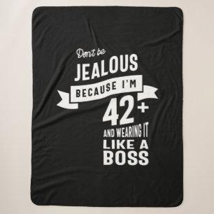 42 Jahre alt - 42. Geburtstag Funny Gift Sherpadecke