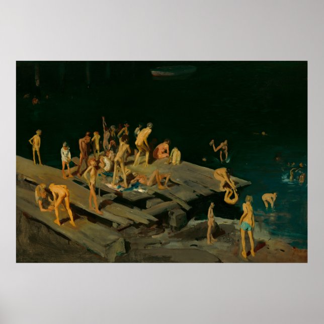 42 Kinder von George Bellows (1907) Poster (Vorne)