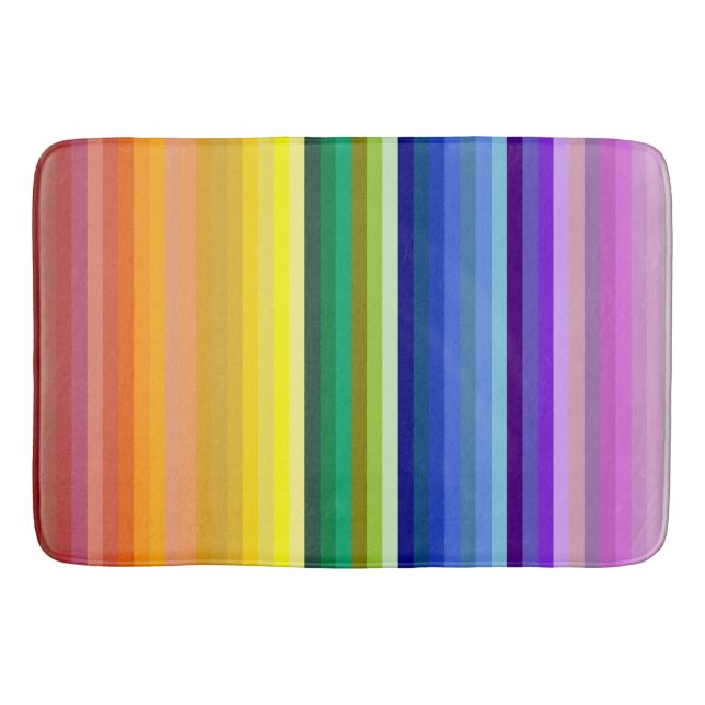 42 Regenbogenspektrum Badematte (Vorderseite)
