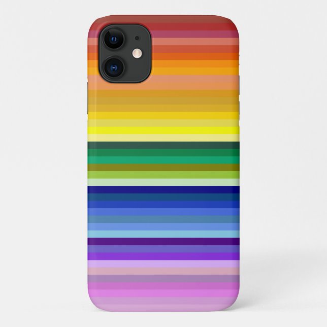 42 Regenbogenspektrum Case-Mate iPhone Hülle (Rückseite)
