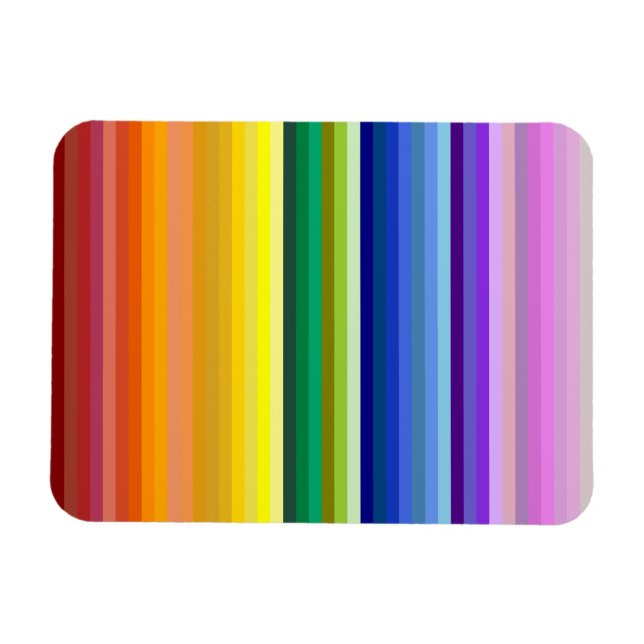42 Regenbogenspektrum Magnet (Horizontal)