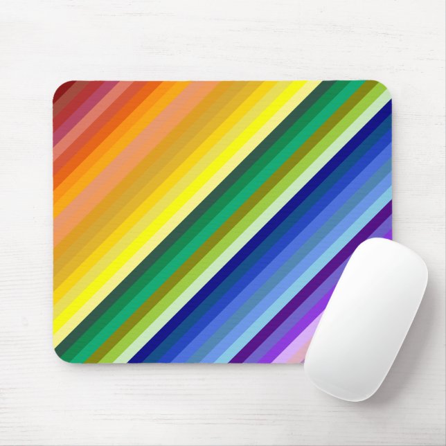 42 Regenbogenspektrum Mousepad (Mit Mouse)