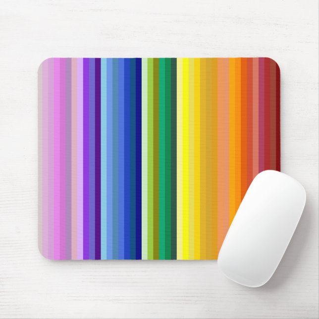 42 Regenbogenspektrum Mousepad (Mit Mouse)