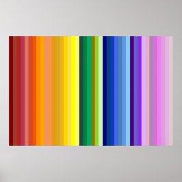 42 Regenbogenspektrum Poster