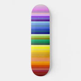42 Regenbogenspektrum Skateboard