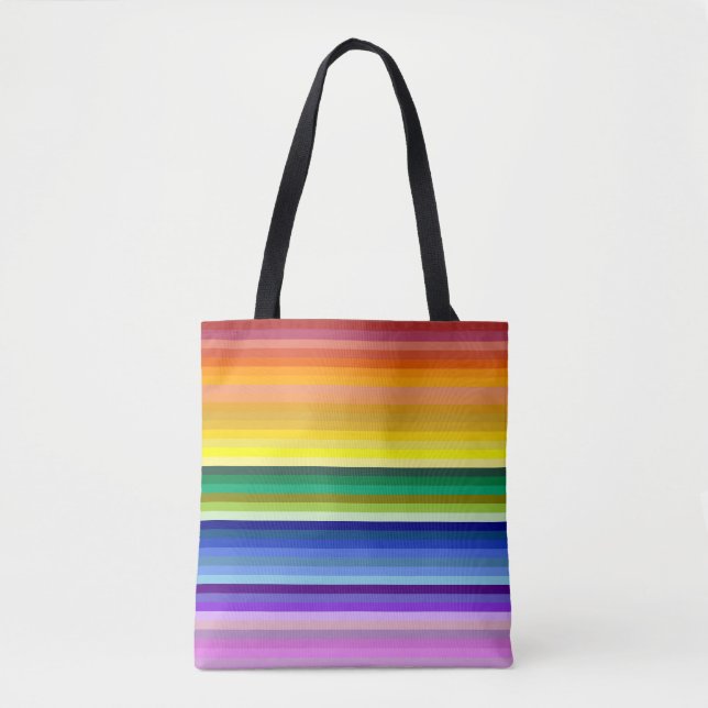 42 Regenbogenspektrum Tasche (Vorderseite)