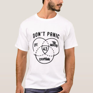 42 the Answer The Hitchhiker's Guide to the Galaxy T-Shirt