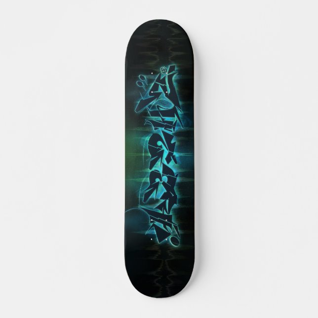 432 Hz Resonate Frequency Deck Skateboard (Vorne)