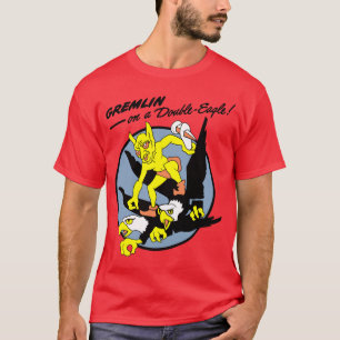 432 RCAF Squadron - Gremlin auf einem Doppeladler T-Shirt