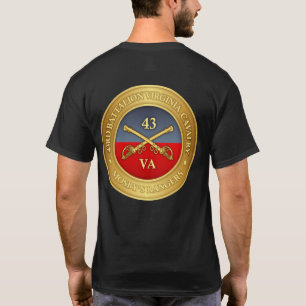 43. Bataillon, Virginia-Kavallerie (Mosbys T-Shirt