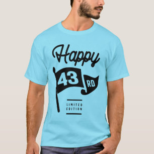 43 Jahre alt - 43. Geburtstag Funny Gift T-Shirt