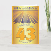 43-jähriges Nüchternheitsjubiläum | Golden Ray 12-