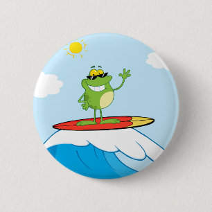 4419-Happy-Frog-while-surfing FAPPY SURFER FROG CA Button