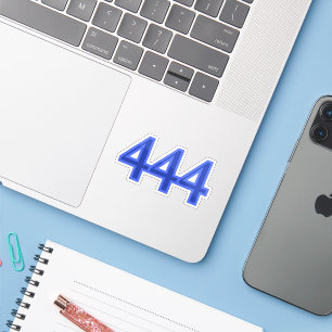 444 Engelszahl Segnungen Aufkleber