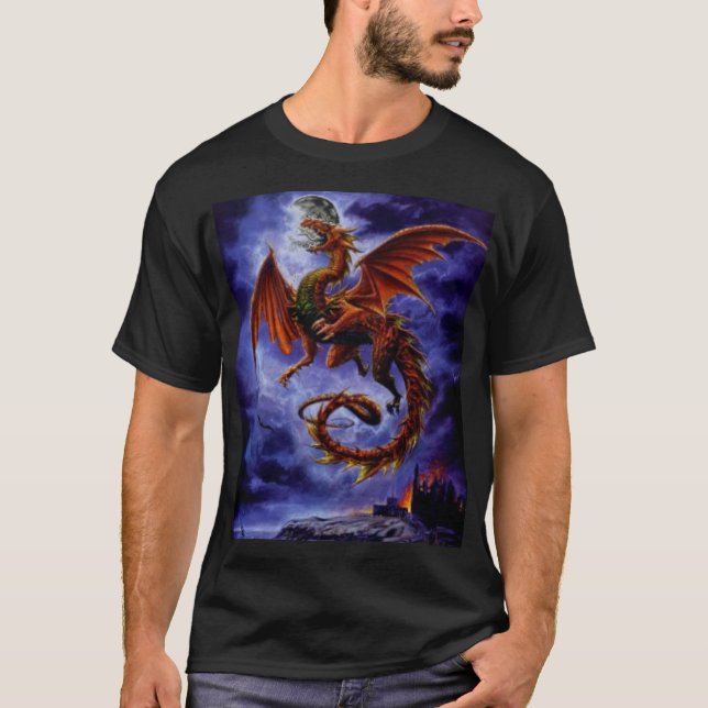 4472~Whitby-Wyrm-Posters T-Shirt (Vorderseite)
