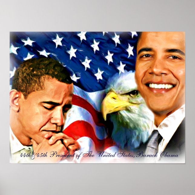 44. & 45. Präsident, Barack Obama_Poster Poster (Vorne)