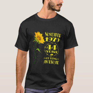 44. am 44. Geboren im November 1979 T-Shirt