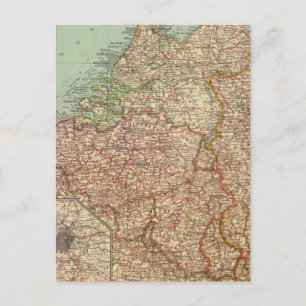 44 Belgien und Holland Postkarte