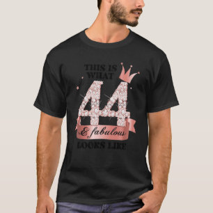 44 & Fabulous I Rose and White Party Gruppe Candid T-Shirt