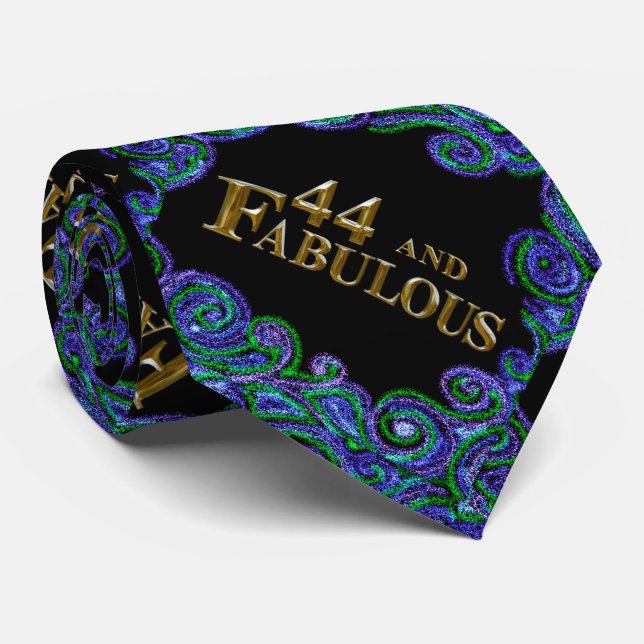 44. Geburtstag Krawatte (Gerollt)