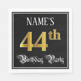 44. Geburtstagsparty - Extravagantes Drehbuch, Imi Serviette