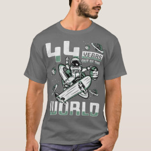 44 Jahre aus dieser Welt, 44. Geburtstag Skater A T-Shirt