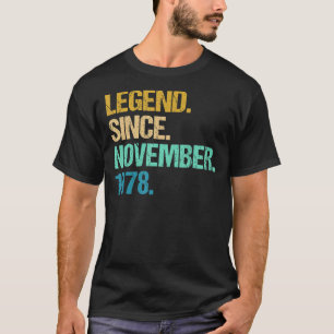 44 Jahre Phantastisch seit November 1978 44. Bir T-Shirt