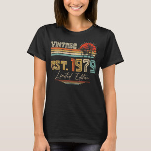 44 Jahre Vintag 1979 44. Geburtstag T-Shirt