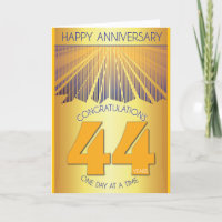 44-jähriges Nüchternheitsjubiläum | Golden Ray 12-